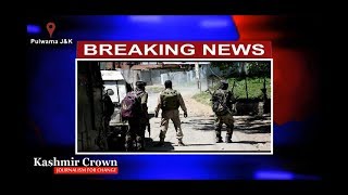 Watch Civilian killed, 15 others injured in clashes near gunfight site in Pulwama Video