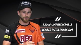 Watch Kane Williamson reckons T20 is unpredictable Video