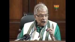 Watch BJP Press: Fall in rupee: Sh. Murli Manohar Joshi: 16.05.2012 Video