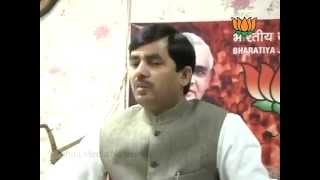Watch BJP Byte: Bihar Govt.,Growth rate of India & AirIndia strike: Sh. Syed Shahnawaz Hussain: 06.06.2012 Video