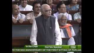 Watch 60th Anniversary of the first Sitting of Parliament: Sh. Lal Krishna Advani: 13.05.2012 Video