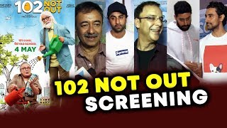 Watch 102 Not Out Special Screening | Ranbir Kapoor, Rajkumar Hirani, Abhishek Bachchan, R. Balki Video