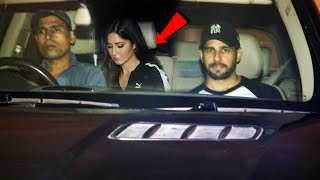 Watch Siddharth Malhotra And Katrina Spotted At Karan House Video
