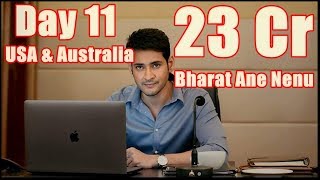 Watch Bharat Ane Nenu Collection Day 11 In USA And Australia Video