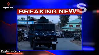 Watch Forces launch cordon in Chankhan Sopore Video