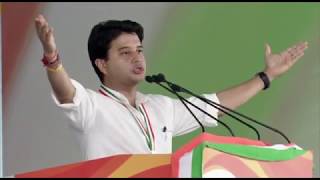 Watch Jyotiraditya Scindia addresses Jan Aakrosh Rally at Ramlila Maidan Video