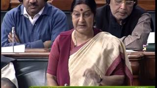 Watch EAM's statement on Calling Attention Motion on Tamil Fishermen issue in Lok Sabha (Dec 09, 2014) Video