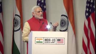 Watch Prime Minister Shri Narendra Modi addresses India-US Business Summit Video