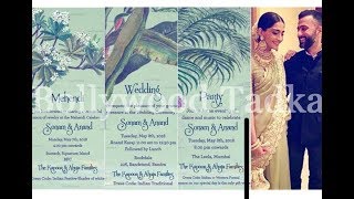 Watch Sonam Kapoor's wedding card Video