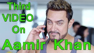 Watch The Third Special Video Will Be On Mr Perfectionist Aamir Khan Video
