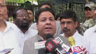 Watch A delegation of Congress Party leaders addresses media after visiting EC. Video
