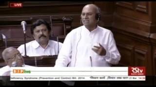 Watch Shri Prabhakar Kore's speech on The HIV and AIDS (Prevention and Control) Bill, 2014 Video