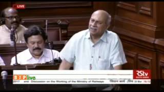Watch Shri Prabhakar Koreâ€™s speech during discussion on the working of the Ministry of Railways Video