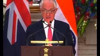 Watch PM Modi with PM of Australia, Mr. Malcolm Turnbull at Exchange of Agreements and Press Statements Video