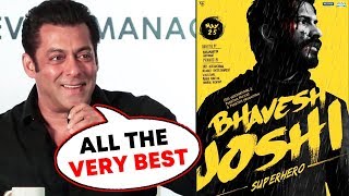 Watch Salman Khan PROMOTES Anil Kapoor's Son's Film Bhavesh Joshi Superhero Video