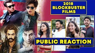 Watch 2018 Blockbuster Movie | PUBLIC REACTION | RACE 3, Thugs Of Hindostan, SANJU, ZERO Video