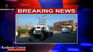 Watch Gunfight breaks out in Chatabal Srinagar Kashmir Video