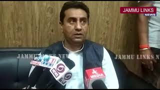 Watch Increase vigil at Lakhanpur to stop smuggling of Polythene, willow cleft: Rajiv Jasrotia Video