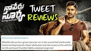 Watch Naa Peru Surya Tweet Reviews - Naa Peru Surya Movie Review - Allu Arjun, Anu Emmanuel - Jeevi Review Video