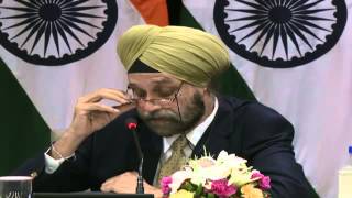 Watch Media Briefing  on PM's forthcoming visits (July 03, 2015) Video