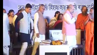 Watch Shri Amit Shah addresses Narmada Seva Yatra in Jabalpur,  Madhya Pradesh : 17.04.2017 Video