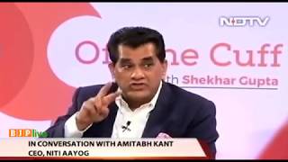 Watch Debunking the job loss myth - Watch excerpt of an interview with Shri Amitabh Kanth, CEO, Niti Aayog Video