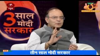 Watch FM Arun Jaitley decodes how a defunct #Aadhaar scheme has been turned around as a splendid success Video