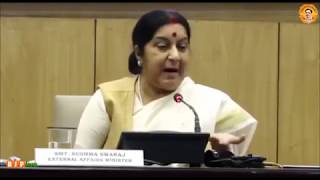Watch India remains committed to Paris Accord on climate change, with or without US : EAM Sushma Swaraj Video