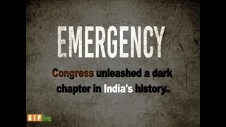 Watch Dark Days of Emergency : Congress unleashed a dark chapter in India's history.. Video
