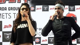 Watch Urvashi Rautela And Amit Sadh Attends Ride For Road Safety 2018 Video