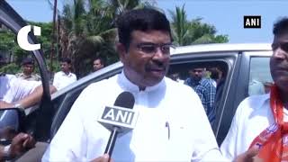 Watch Bomikhal flyover collapse: Dharmendra Pradhan visits accident site Video