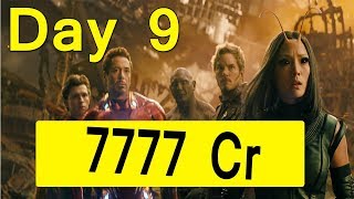 Watch Avengers Infinity War Collection Worldwide Day 9 Video