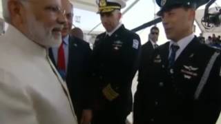 Watch PM Shri Narendra Modi's grand welcome in Israel - 04.07.2017 Video