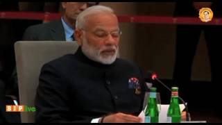 Watch PM Shri Narendra Modi attends informal BRICS leaders meeting in Hamburg, Germany : 07.07.2017 Video