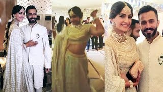 Watch (Video) Sonam Kapoor Dancing On Her Mehendi And Sangeet Video