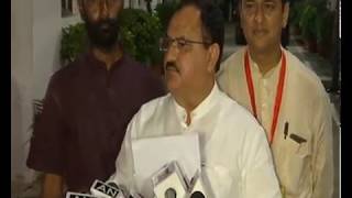 Watch Shri Amit Shah and Smt Smriti Irani to contest Rajya Sabha polls from Gujarat: Shri JP Nadda Video