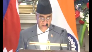 Watch PM Modi with Prime Minister of Nepal Mr. Sher Bahadur Deuba at Joint Press Statements Video