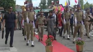 Watch Darbar Opens In Srinagar,  Chief  Minister Mehbooba Mufti Talking To Media Video