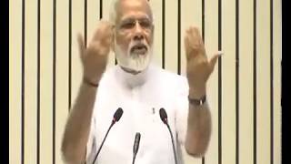 Watch PM Modi's address to student's convention on the theme of Young India, New India: 11.09.2017 Video
