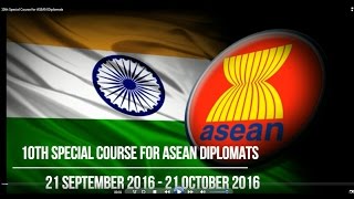Watch 10th Special Course for ASEAN Diplomats Video