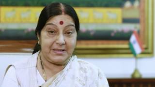 Watch External Affairs Minister's message for PBD 2017 Video
