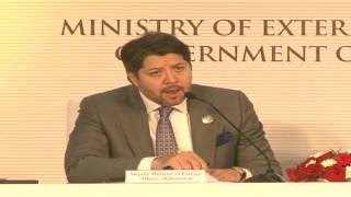 Watch Joint Press Conference by Foreign Minister of Afghanistan & Finance Minister of India Video