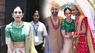 Watch Karisma Kapoor At Sonam Kapoor Wedding Video