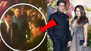 Watch Shahrukh Khan DANCES With Anil Kapoor At Sonam Kapoor's Wedding Reception Video