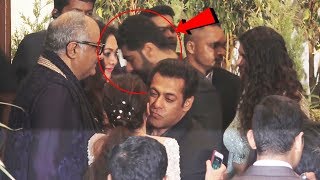 Watch Salman Khan Enters And Arjun Kapoor Leaves Sonam's Wedding Party Video