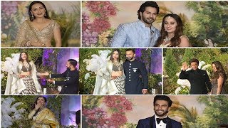 Watch Sonam Kapoor And Anand Ahuja Reception Pictures With Bollywood Stars Video