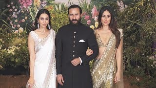 Watch Kareena Kapoor, Saif Ali Khan, Karishma At Sonam Kapoor's Wedding Reception Video