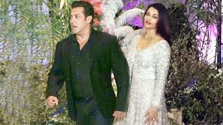 Watch Salman Khan And Aishwarya Rai At Sonam Kapoor's Wedding Reception Video