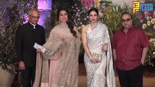Watch Juhi Chawla At Sonam Kapoor Grand Reception Night Party Video