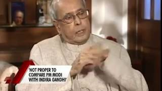 Watch PM Modi has the unique capacity to work very hard to achieve his objectives : Shri Pranab Mukherjee Video
